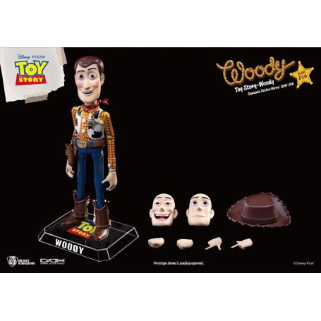 Beast Kingdom - Toy Story Woody - Dynamic Action Heroes 1/9 figura de acción