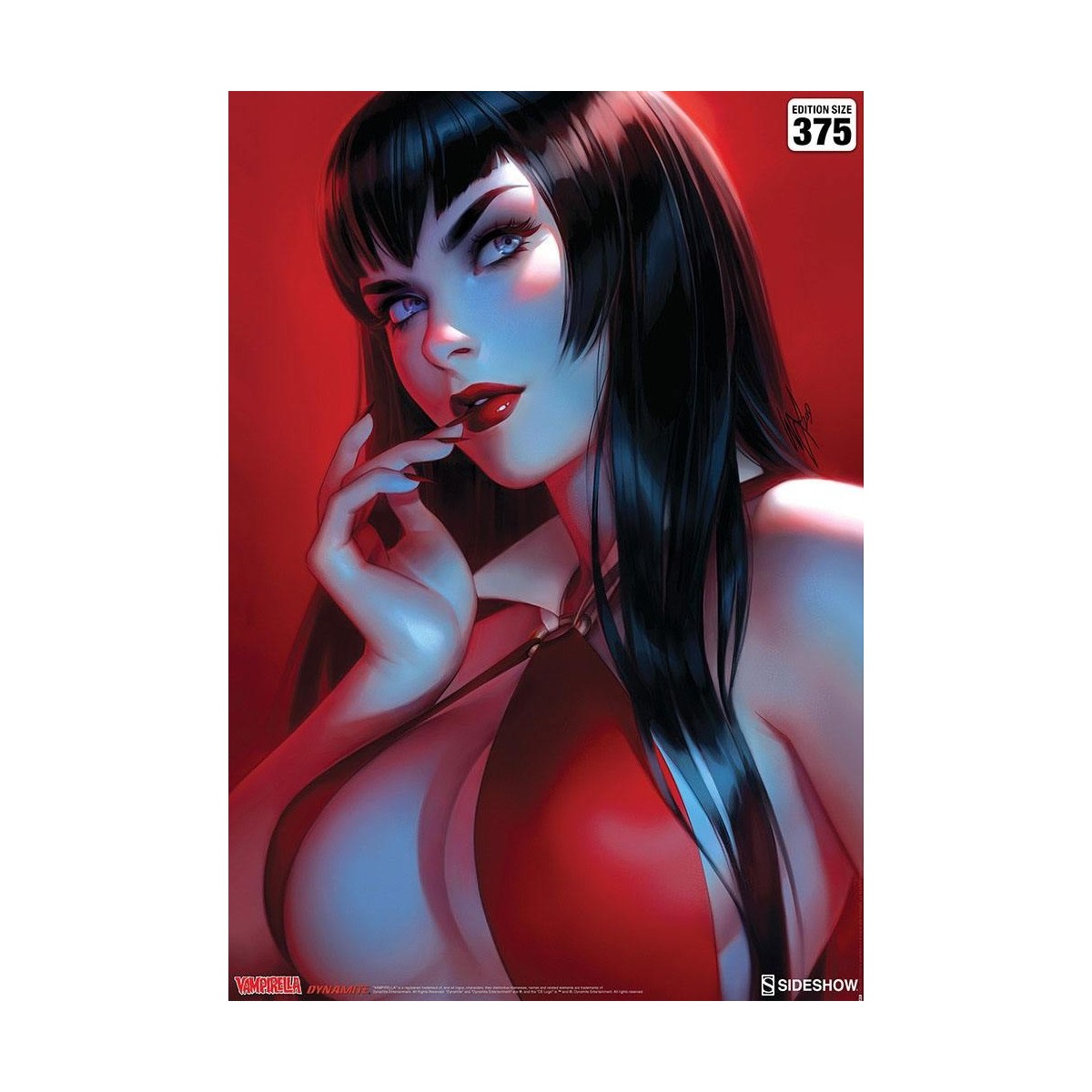 Exposición - Vampirella Art Print de Warren Louw - 61 x 46 cm - sin marco