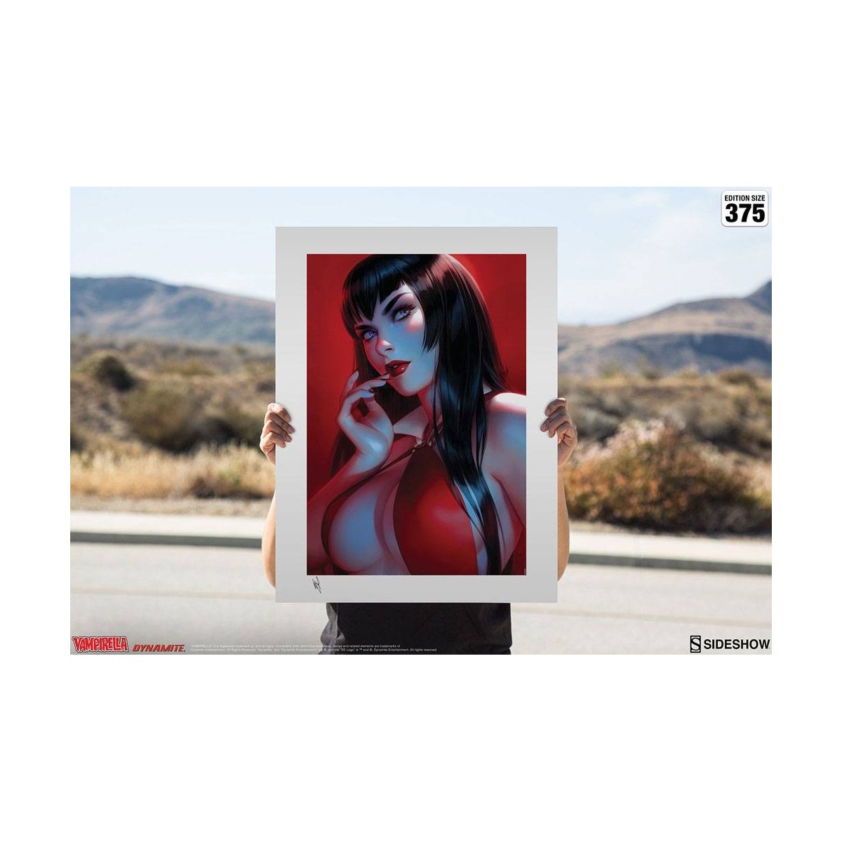 Exposición - Vampirella Art Print de Warren Louw - 61 x 46 cm - sin marco