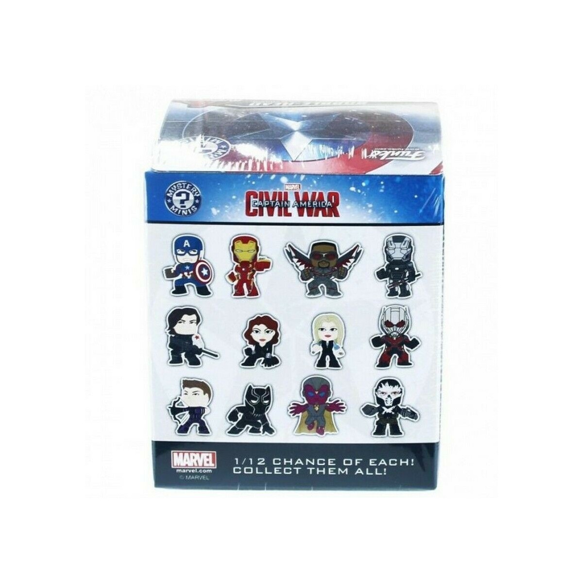 Figuras Funko Mini Marvel Vengadores Capitán América: Guerra Civil Modelo al azar