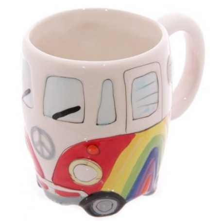 Taza de Camper Van Arc En Ciel