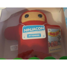 Peluche Ninja Geek Rouge