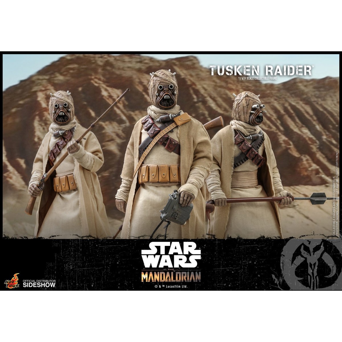 Juguetes calientes Star Wars - El Mandalorian - Tusken Raider