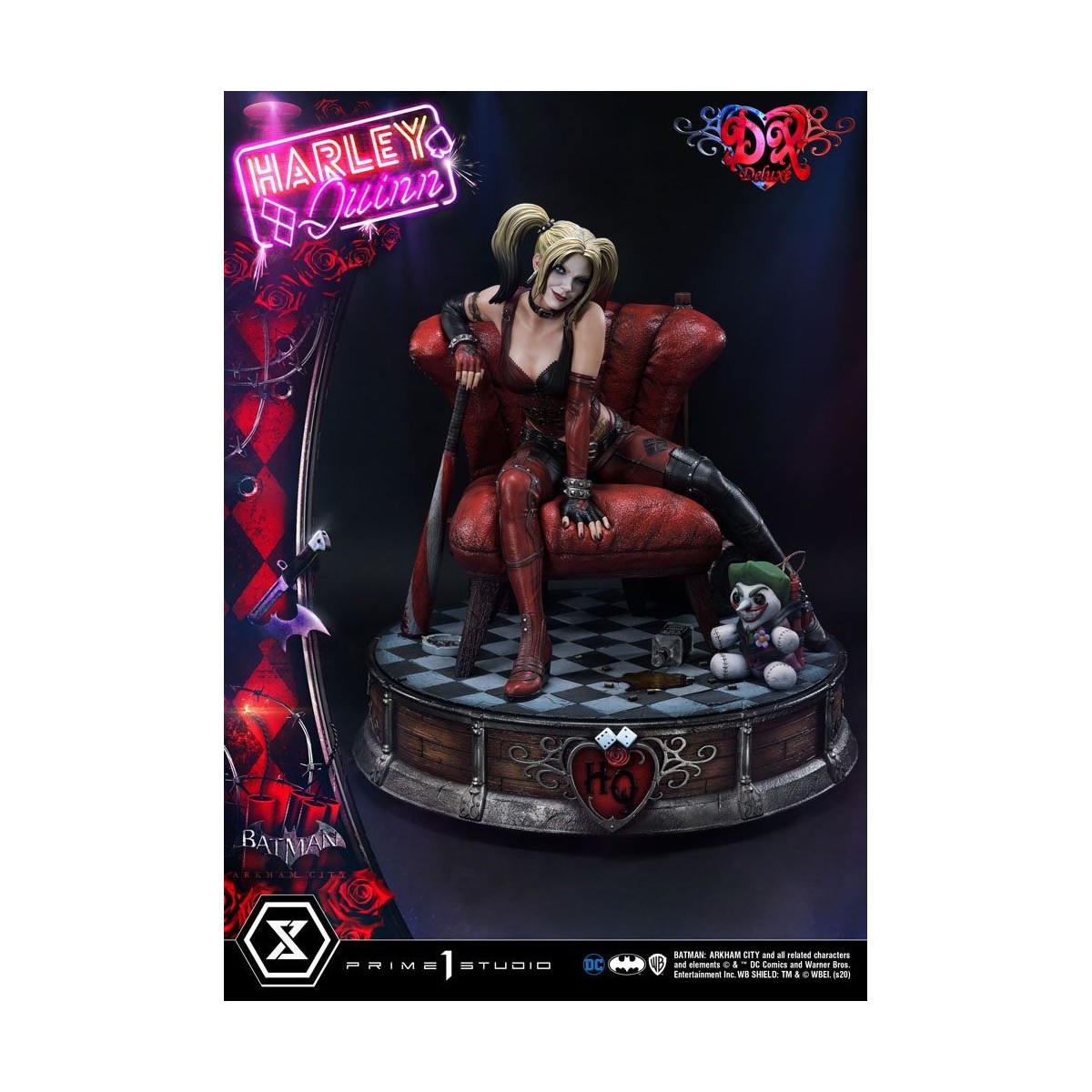 Prime 1 Studio - Harley Quinn Deluxe Bonus Version 1:3 Scale Statue - Batman Arkham City