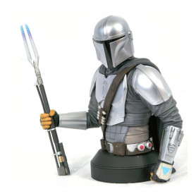 Gigante Suave - Star Wars La Armadura Mandaloriana Completa de Beskar 1/6 Busto - SDCC 2020 Exclusivo