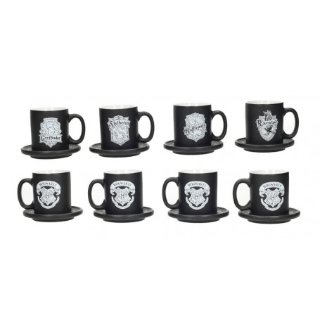 Harry Potter - set de 4 tazas de expreso EMBLEMAS