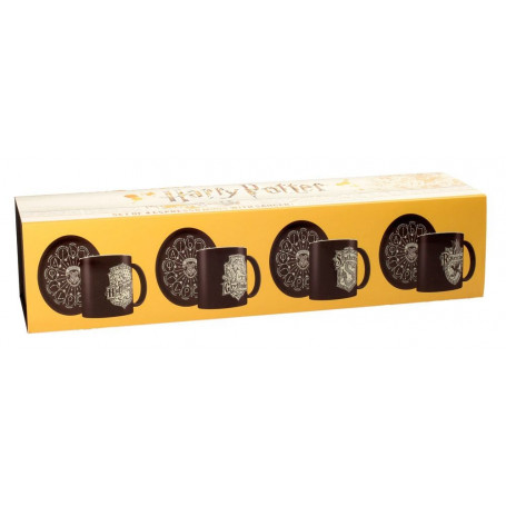 Harry Potter - set de 4 tazas de expreso EMBLEMAS