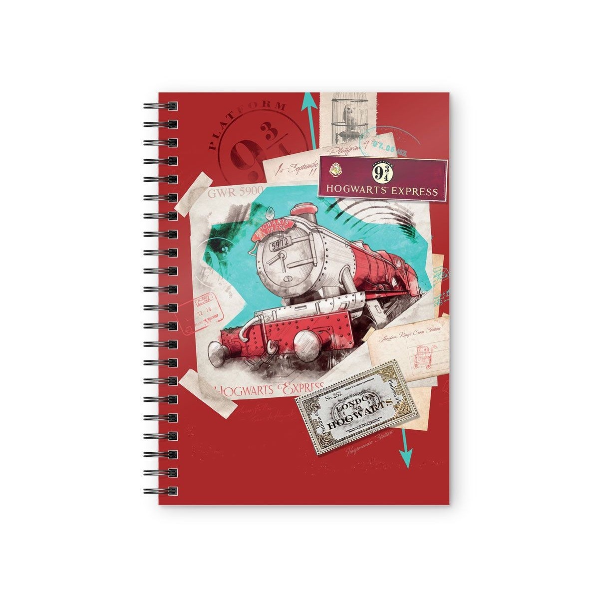 Harry Potter Hogwarts Express - Cuaderno A5