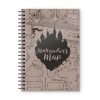 Mapa de los merodeadores de Harry Potter - Cuaderno A5