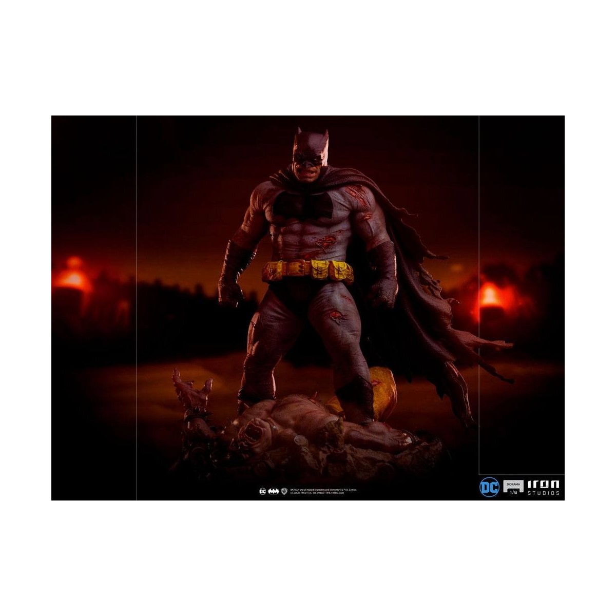 Iron Studios - Batman: Dark Knight diorama 1/6