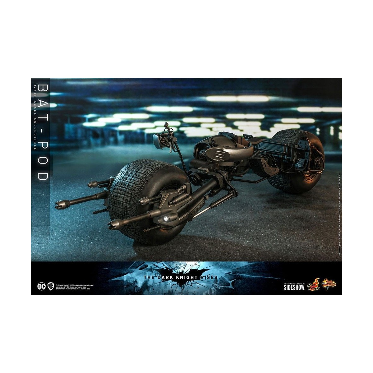 Hot Toys - Movie Masterpiece Batpod Batman The Dark Knight Rises V2 1/6