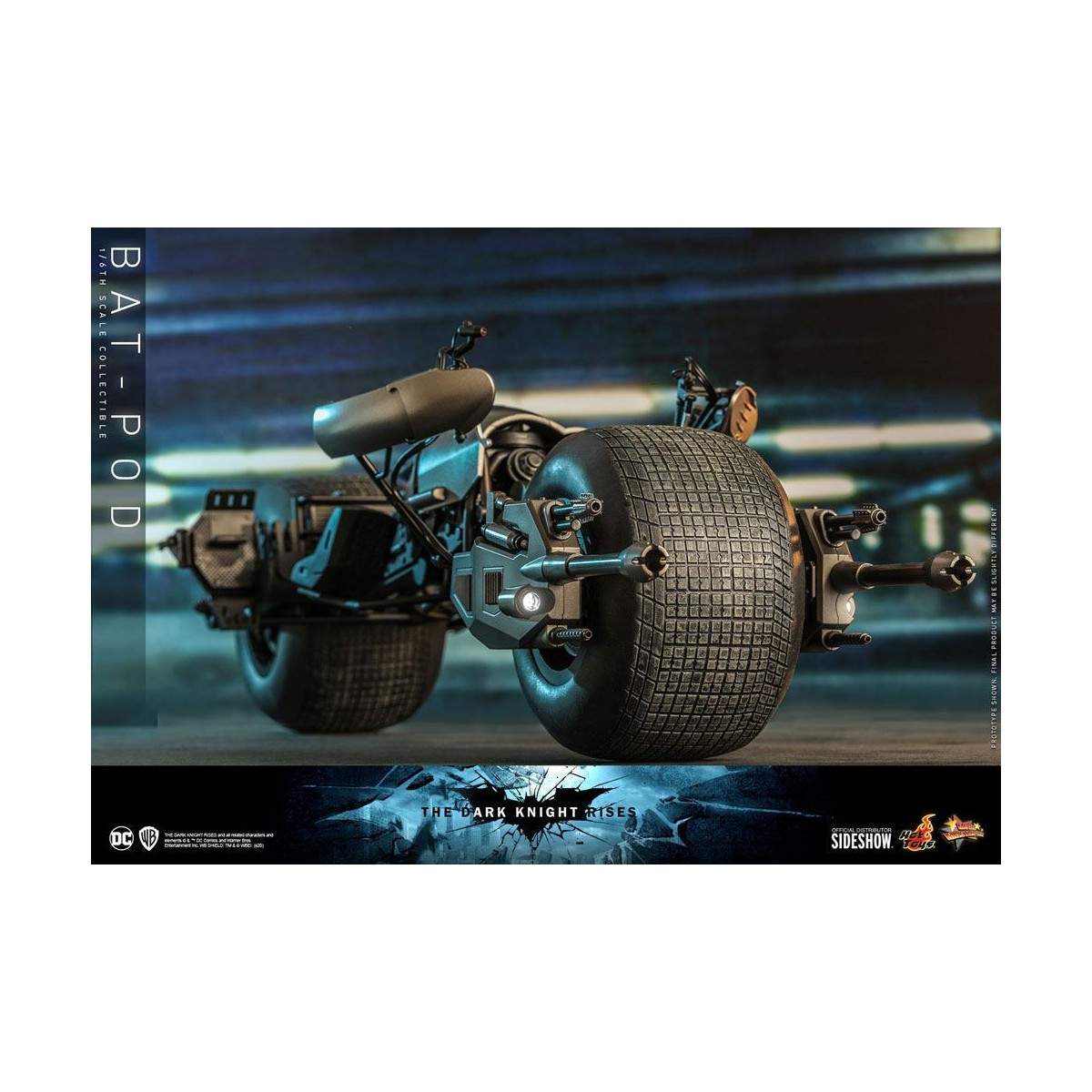 Hot Toys - Movie Masterpiece Batpod Batman The Dark Knight Rises V2 1/6
