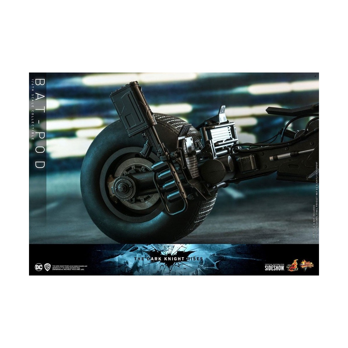 Hot Toys - Movie Masterpiece Batpod Batman The Dark Knight Rises V2 1/6