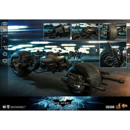 Hot Toys - Movie Masterpiece Batpod Batman The Dark Knight Rises V2 1/6