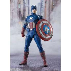 Bandai/Tamashii - Marvel - Los Vengadores se reúnen CAPITÁN AMÉRICA - SH Figuras SHF
