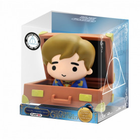 Caja de dinero de Plastoy - Les Animaux Fantastiques Chibi PVC - Norbert Dragonneau