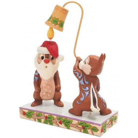 Enesco Disney Tradiciones Tic y Tac Noel