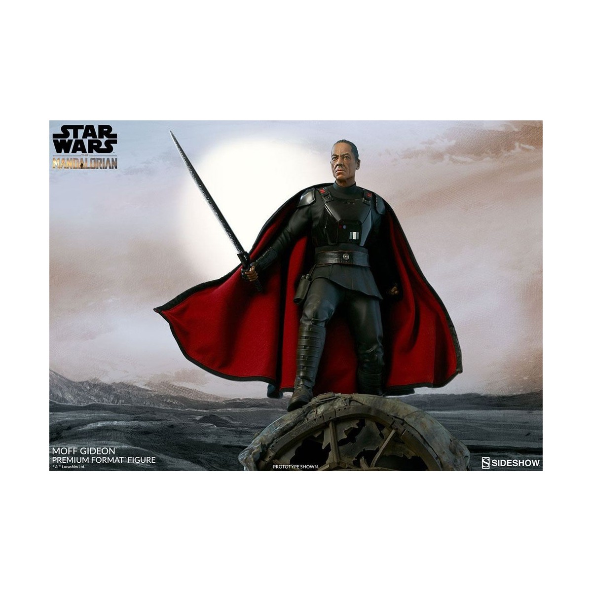 Sideshow - Star Wars - El Mandalorian - Moff Gideon Formato Premium 1/4