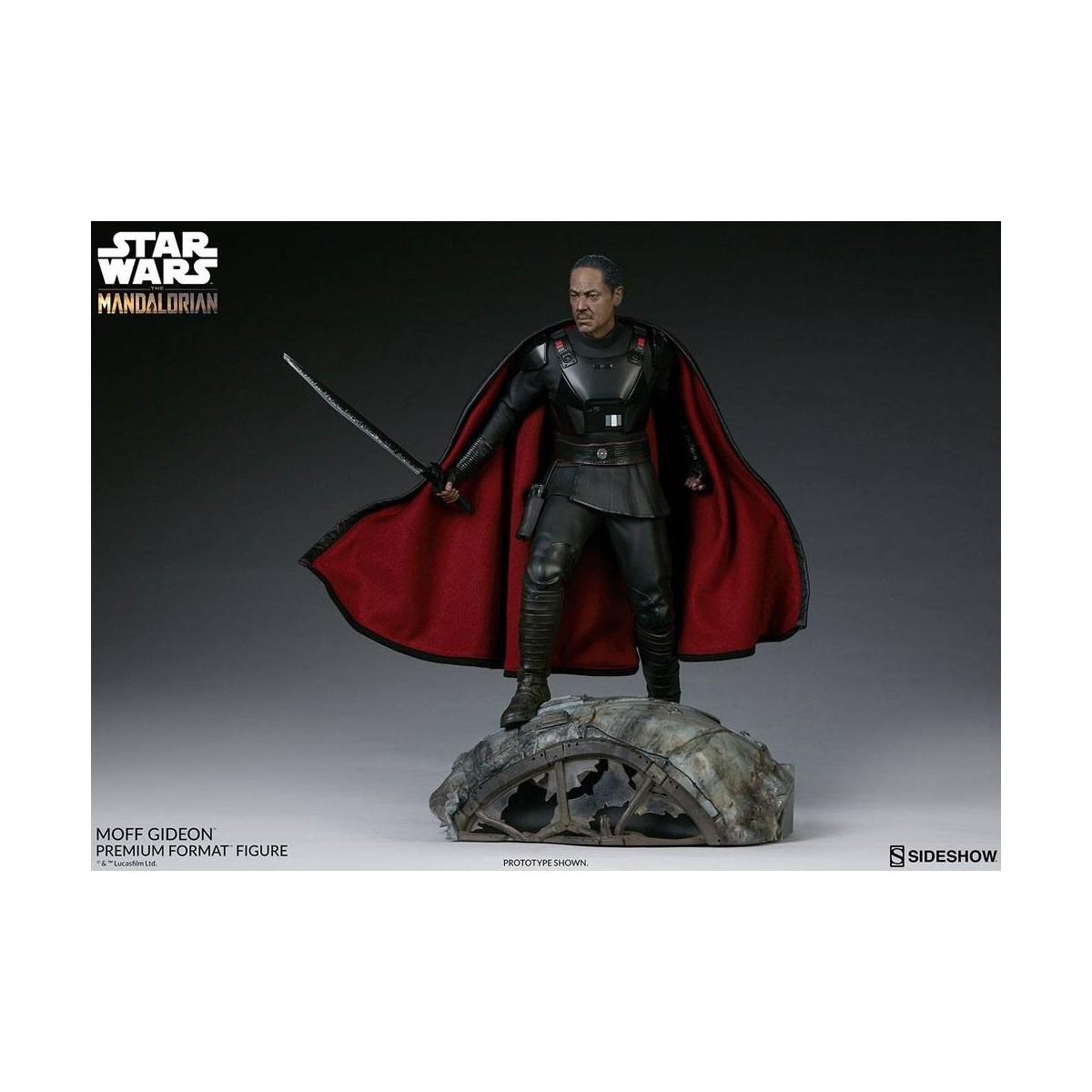 Sideshow - Star Wars - El Mandalorian - Moff Gideon Formato Premium 1/4