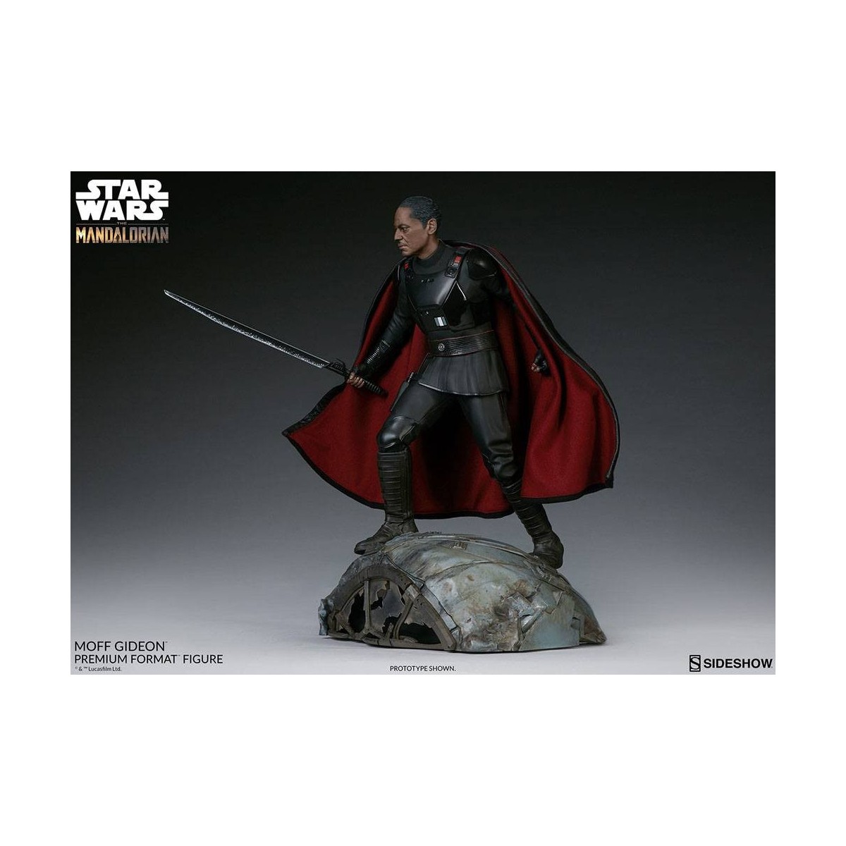 Sideshow - Star Wars - El Mandalorian - Moff Gideon Formato Premium 1/4