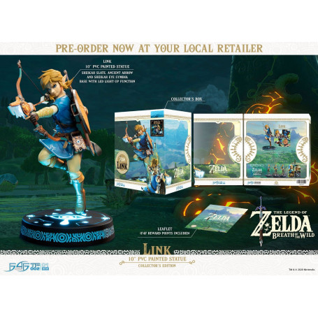 Primero para las figuras La leyenda de la figura de Zelda La figura de PVC Link Aliento de lo salvaje
