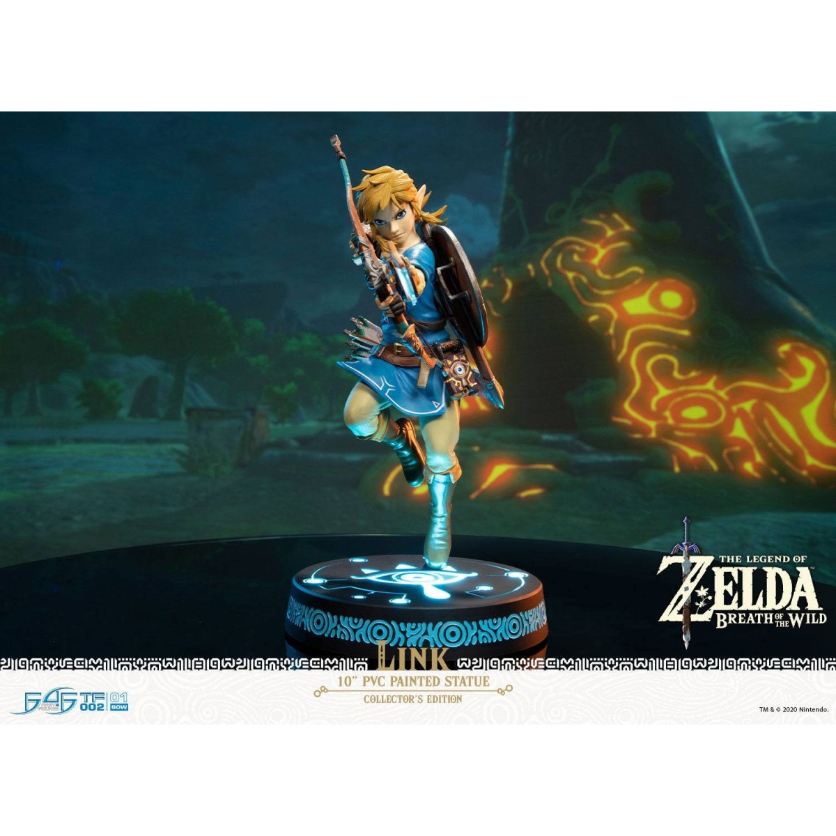 Primero para las figuras La leyenda de la figura de Zelda La figura de PVC Link Aliento de lo salvaje