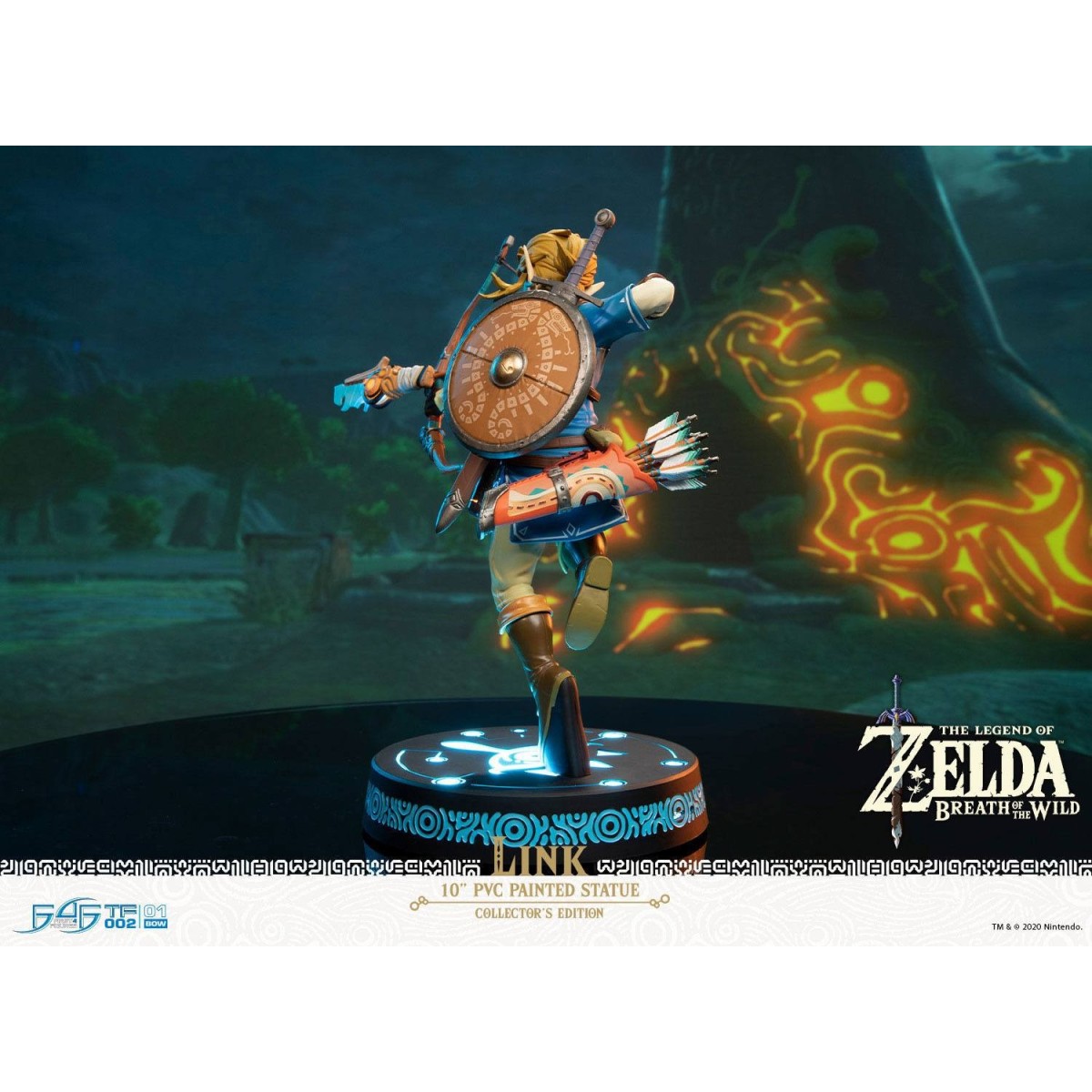 Primero para las figuras La leyenda de la figura de Zelda La figura de PVC Link Aliento de lo salvaje