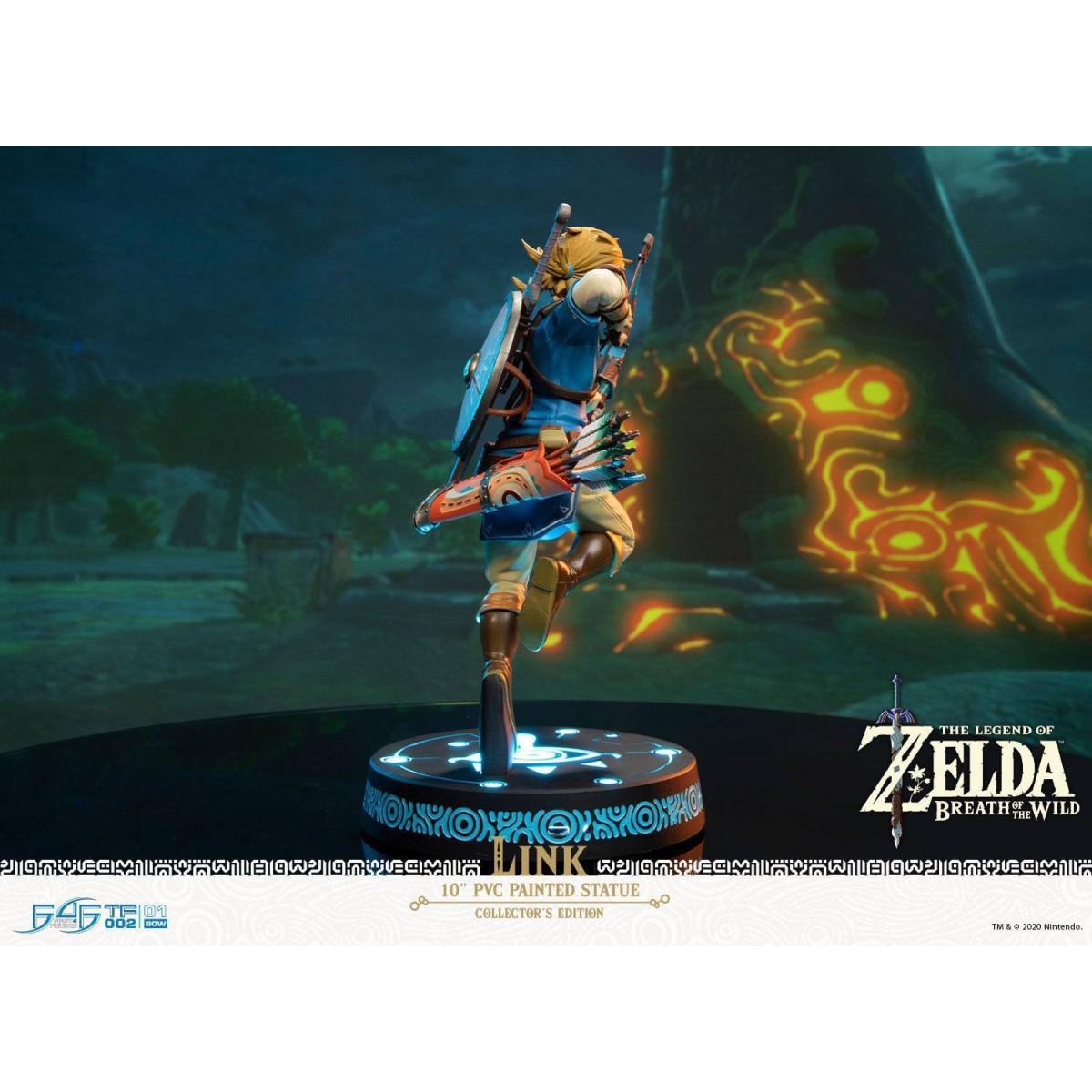 Primero para las figuras La leyenda de la figura de Zelda La figura de PVC Link Aliento de lo salvaje