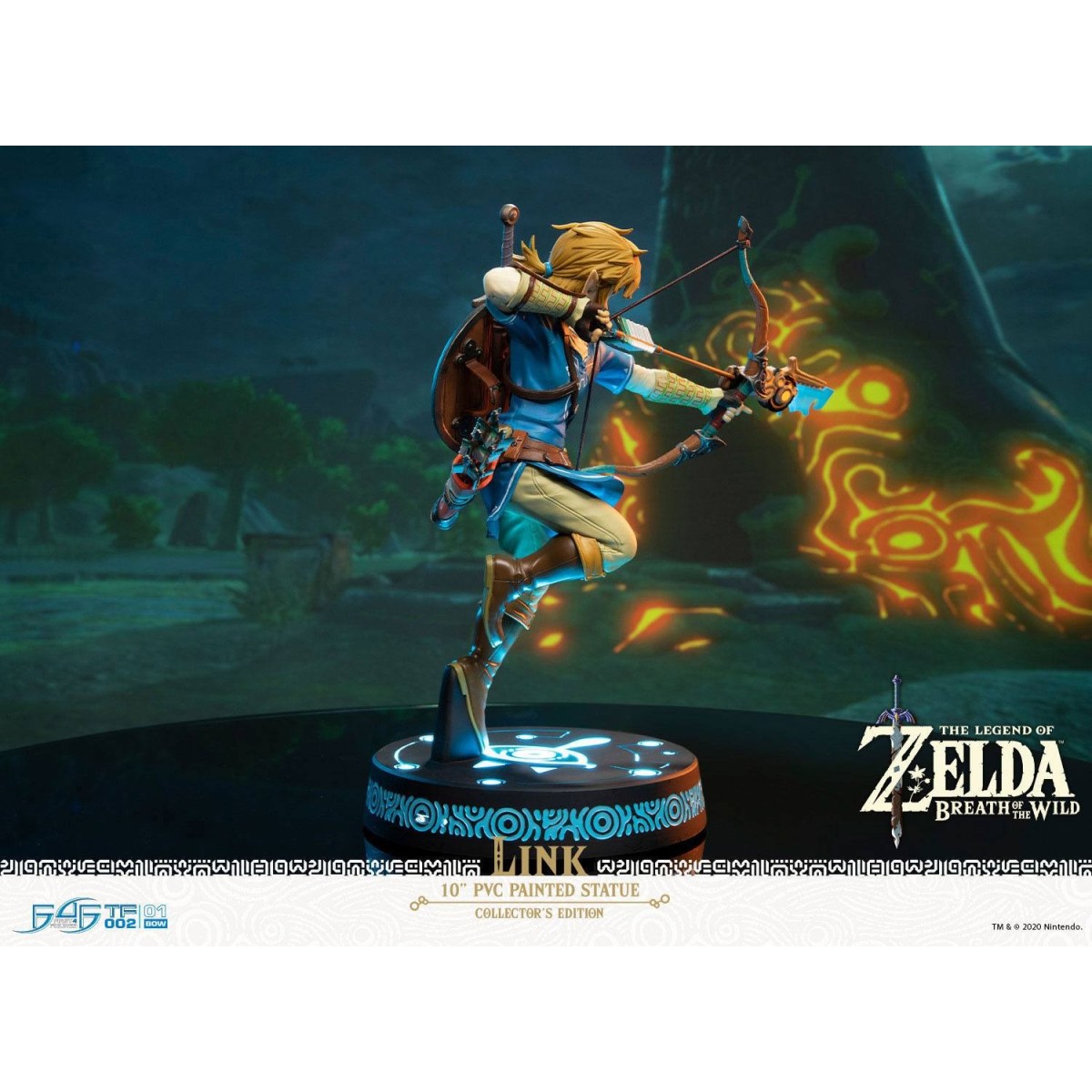 Primero para las figuras La leyenda de la figura de Zelda La figura de PVC Link Aliento de lo salvaje