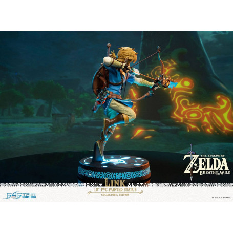 Primero para las figuras La leyenda de la figura de Zelda La figura de PVC Link Aliento de lo salvaje