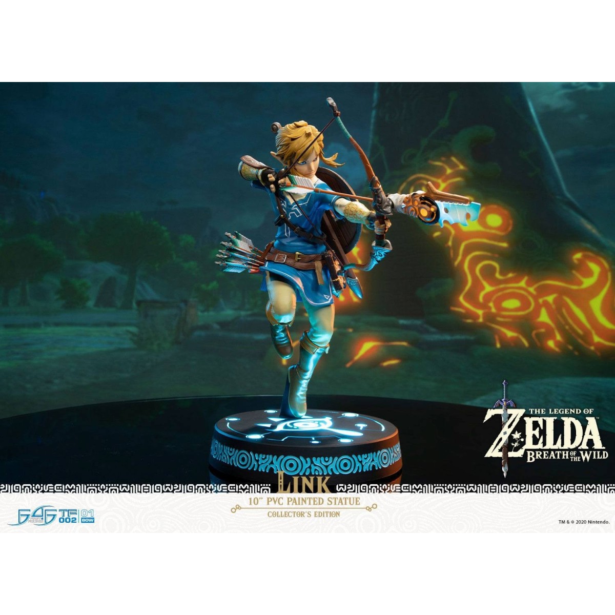 Primero para las figuras La leyenda de la figura de Zelda La figura de PVC Link Aliento de lo salvaje