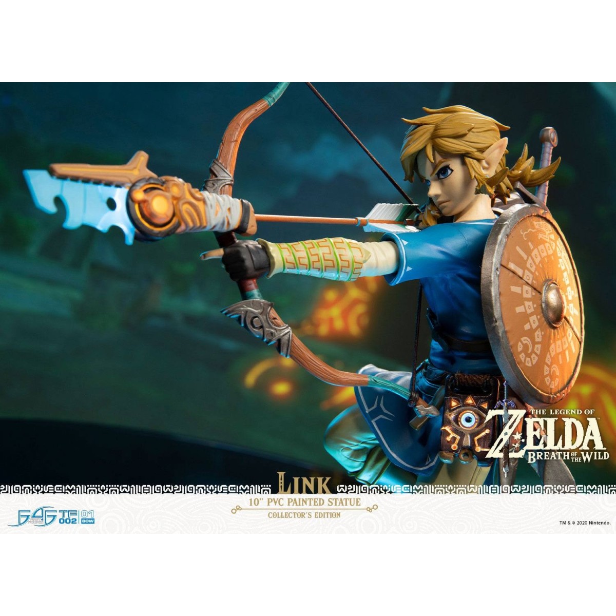 Primero para las figuras La leyenda de la figura de Zelda La figura de PVC Link Aliento de lo salvaje