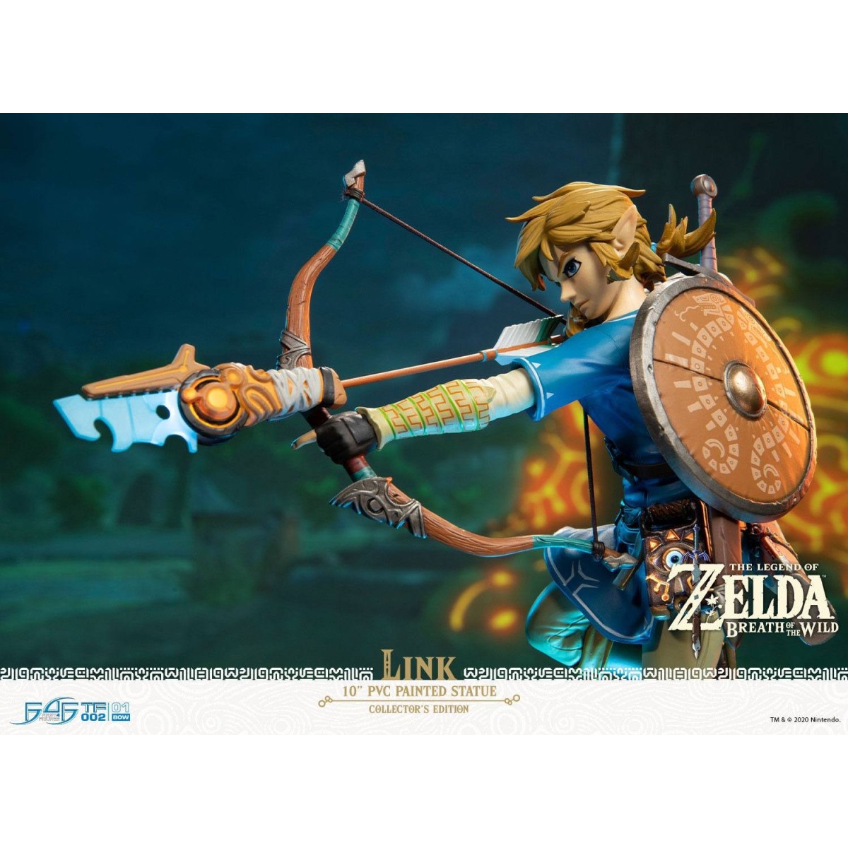 Primero para las figuras La leyenda de la figura de Zelda La figura de PVC Link Aliento de lo salvaje
