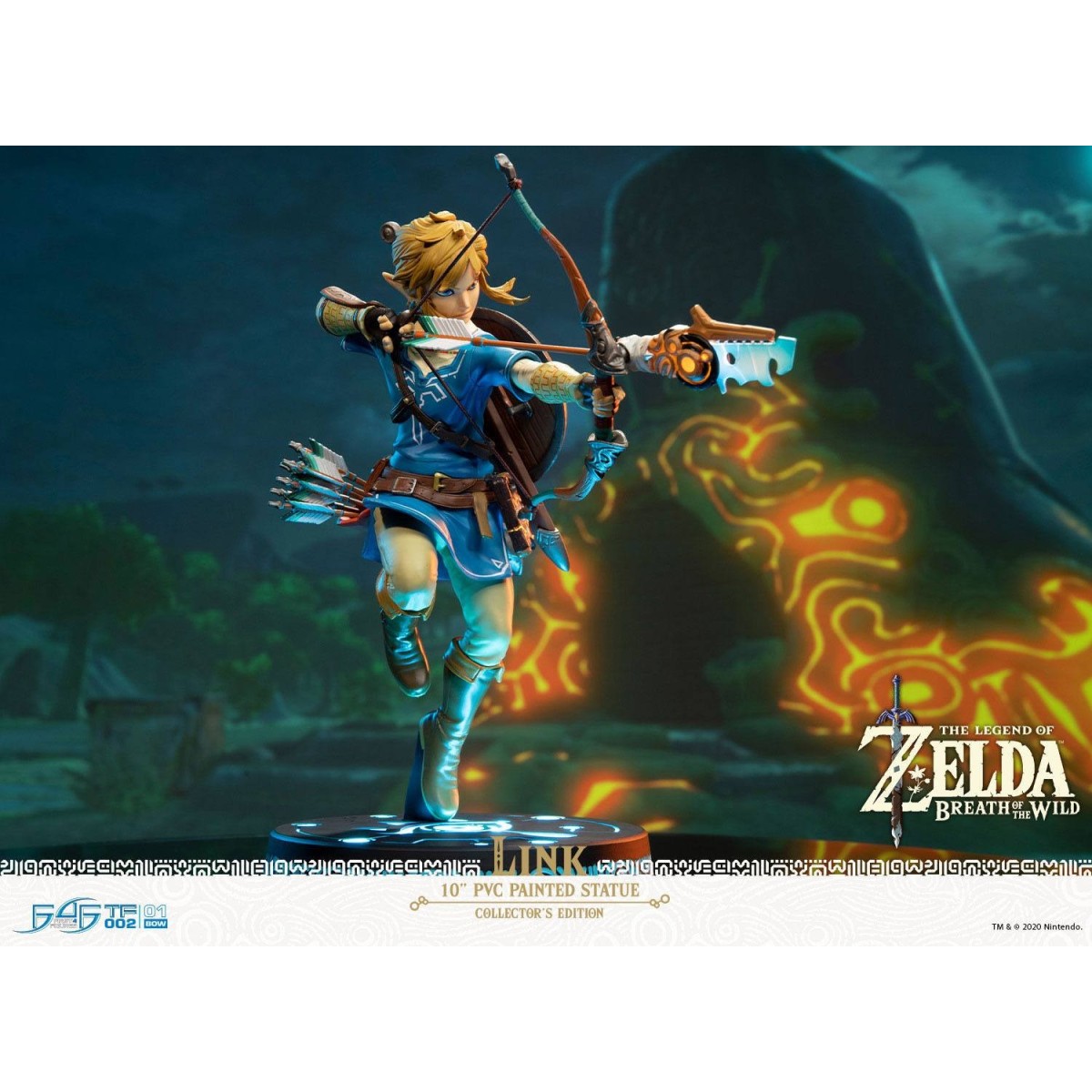 Primero para las figuras La leyenda de la figura de Zelda La figura de PVC Link Aliento de lo salvaje