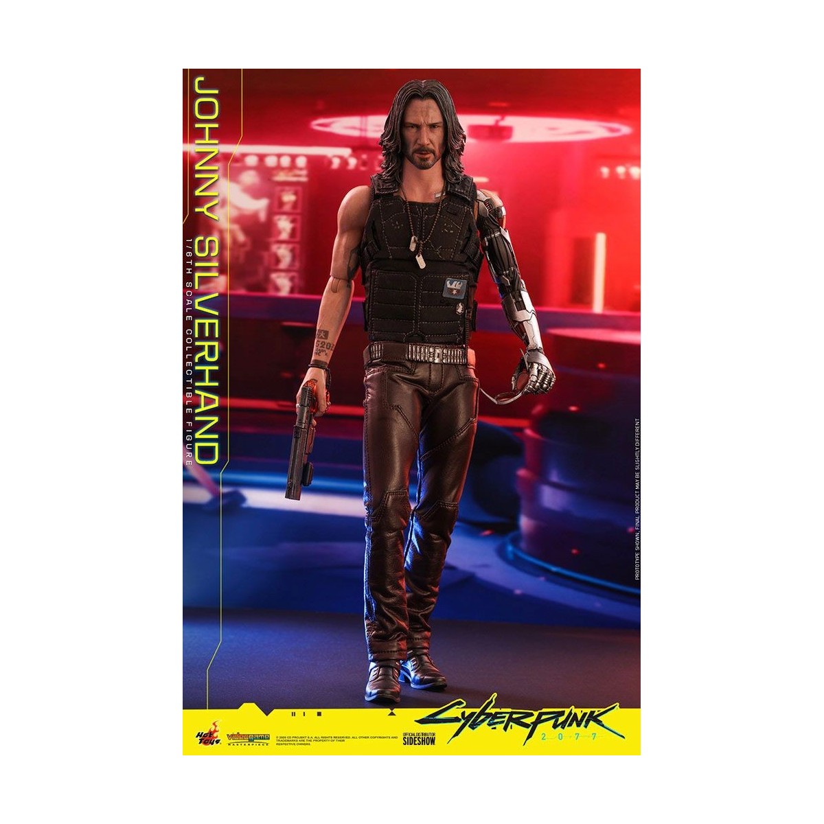 Hot Toys Cyberpunk 2077 - Johnny Silverhand - Video Game Masterpiece 1/6 figura de acción