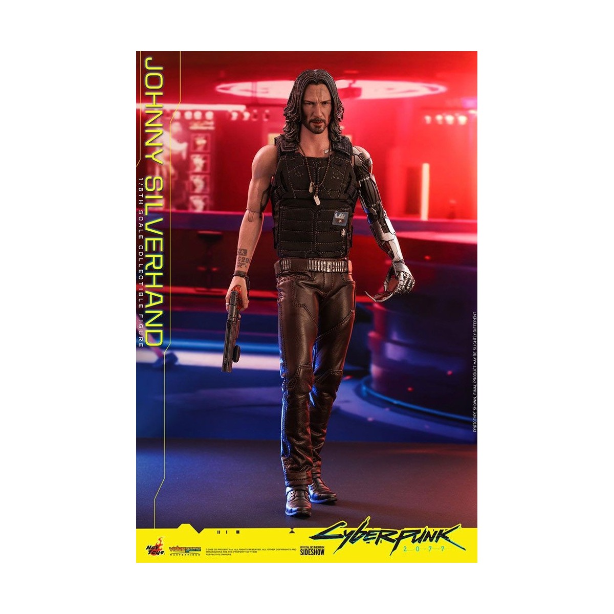 Hot Toys Cyberpunk 2077 - Johnny Silverhand - Video Game Masterpiece 1/6 figura de acción