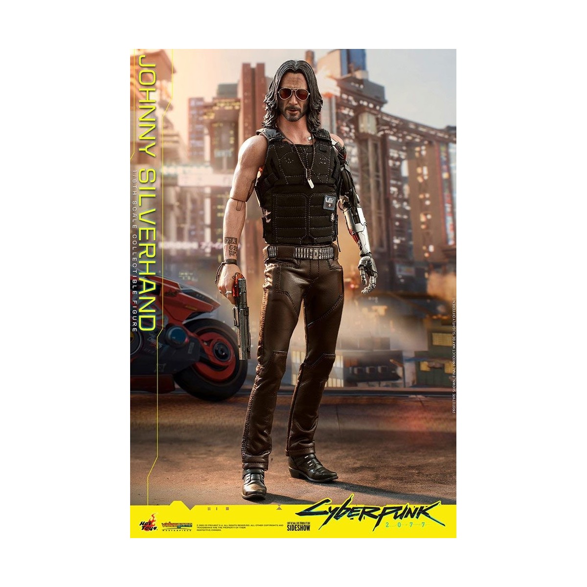 Hot Toys Cyberpunk 2077 - Johnny Silverhand - Video Game Masterpiece 1/6 figura de acción