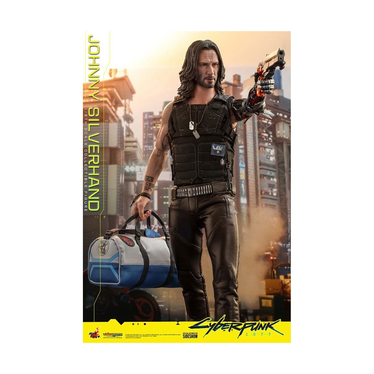 Hot Toys Cyberpunk 2077 - Johnny Silverhand - Video Game Masterpiece 1/6 figura de acción