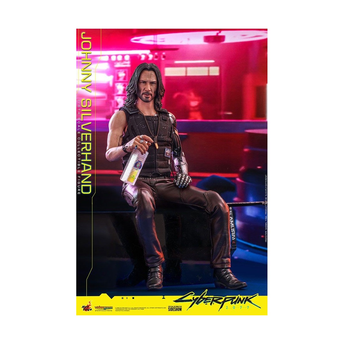 Hot Toys Cyberpunk 2077 - Johnny Silverhand - Video Game Masterpiece 1/6 figura de acción