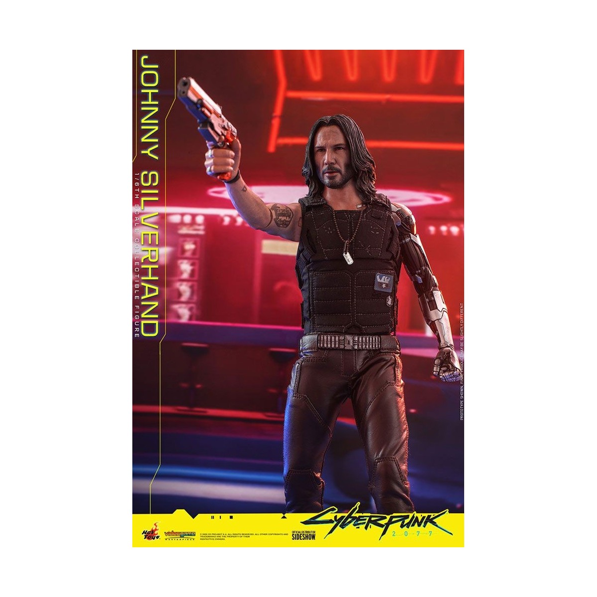 Hot Toys Cyberpunk 2077 - Johnny Silverhand - Video Game Masterpiece 1/6 figura de acción