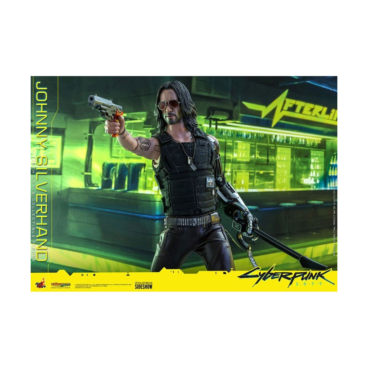 Hot Toys Cyberpunk 2077 - Johnny Silverhand - Video Game Masterpiece 1/6 figura de acción