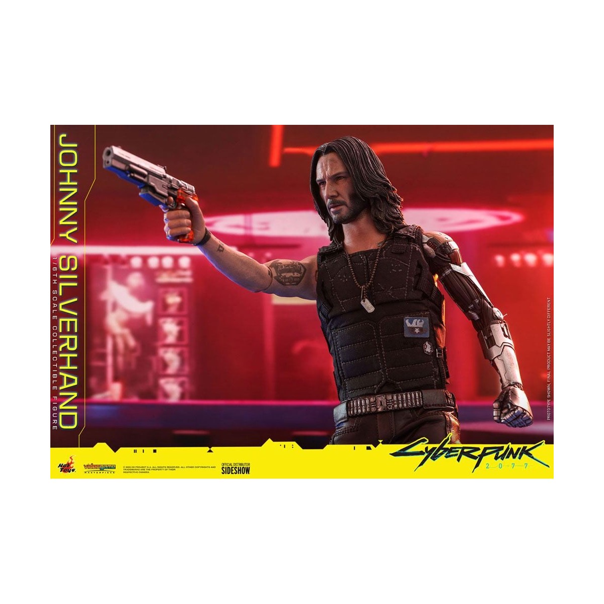 Hot Toys Cyberpunk 2077 - Johnny Silverhand - Video Game Masterpiece 1/6 figura de acción