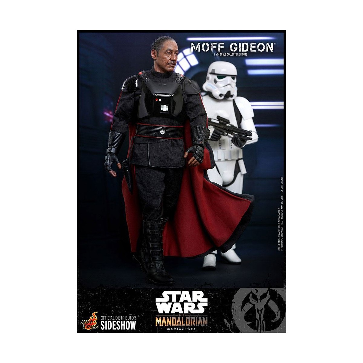 Juguetes calientes Star Wars - El Mandalorian - Moff Gideon 1/6