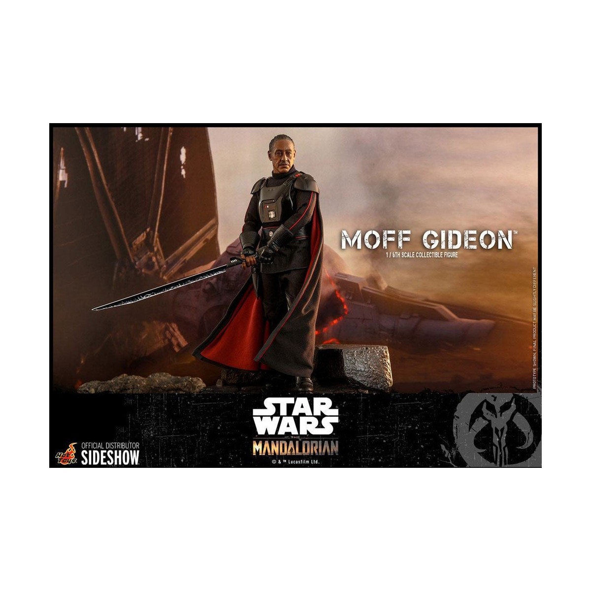 Juguetes calientes Star Wars - El Mandalorian - Moff Gideon 1/6