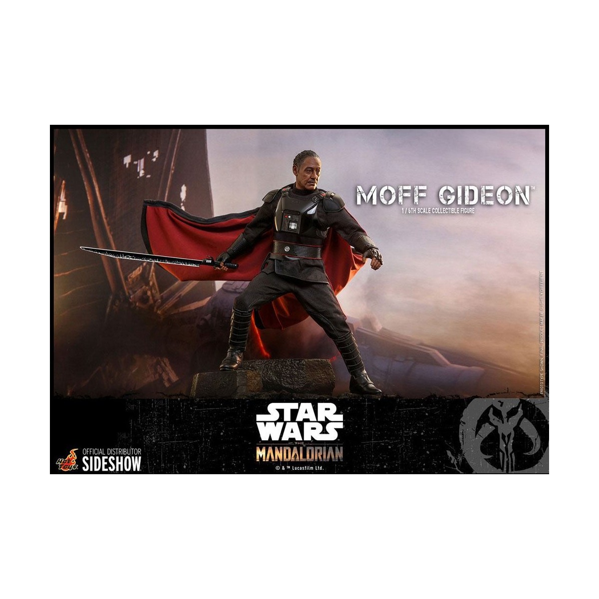 Juguetes calientes Star Wars - El Mandalorian - Moff Gideon 1/6