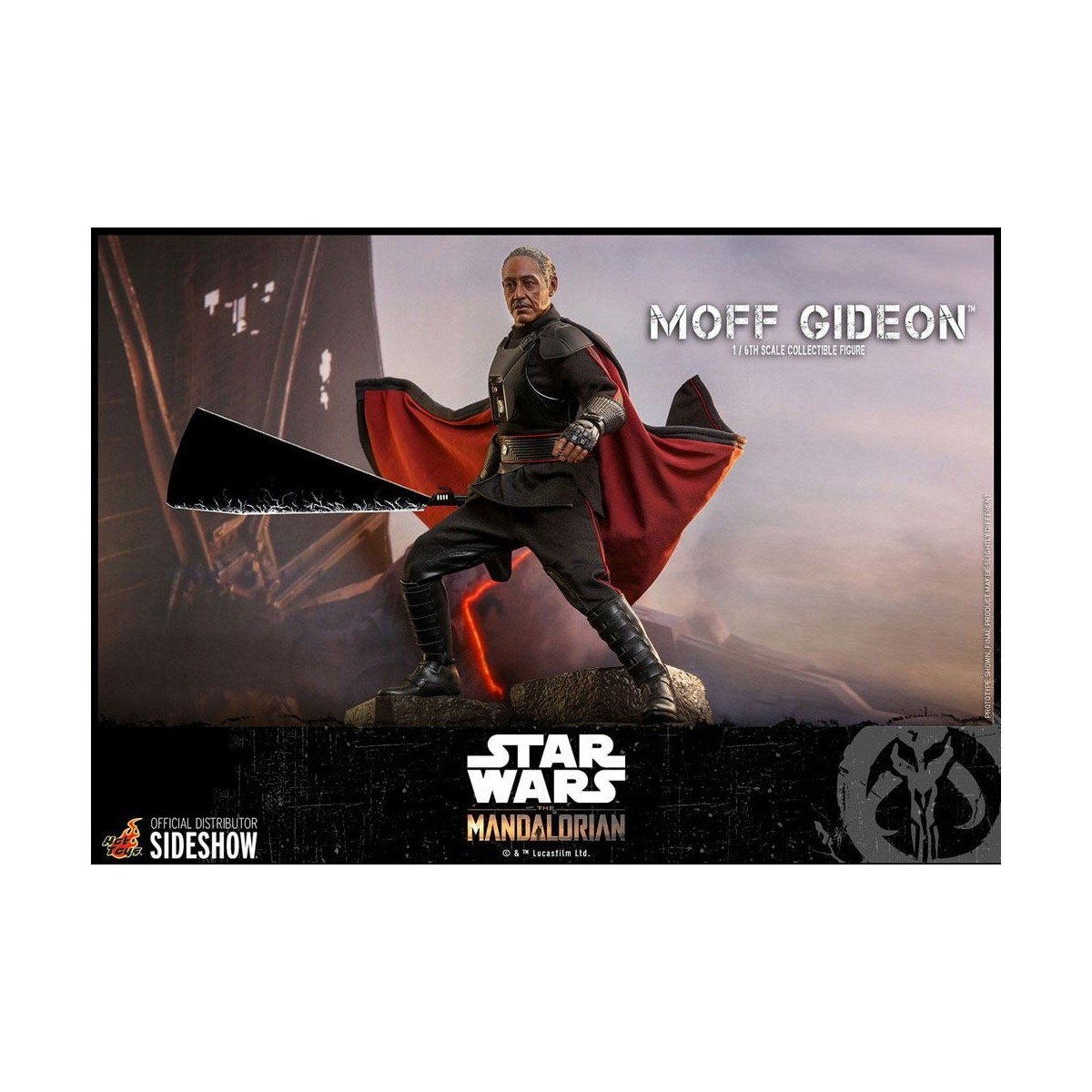 Juguetes calientes Star Wars - El Mandalorian - Moff Gideon 1/6