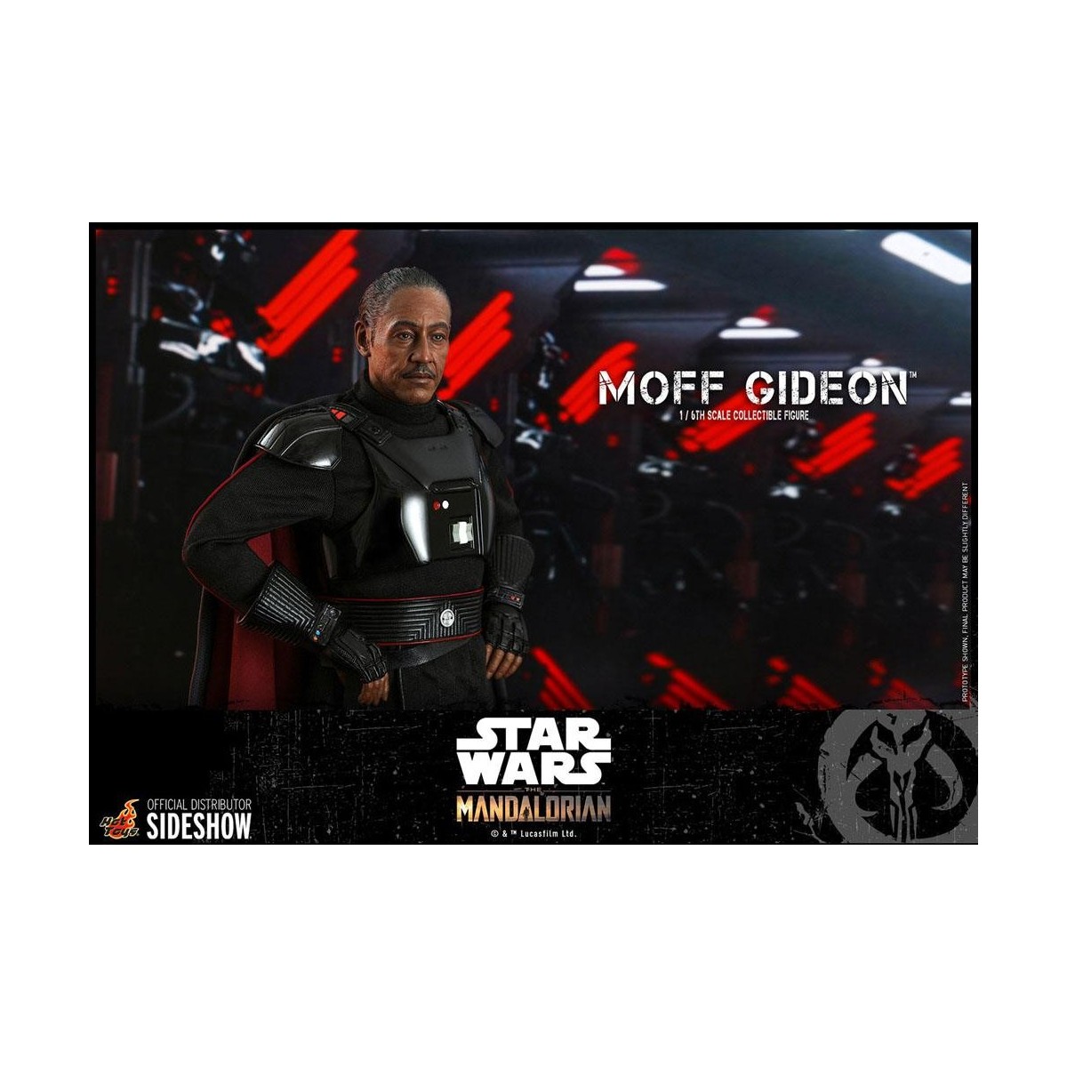 Juguetes calientes Star Wars - El Mandalorian - Moff Gideon 1/6