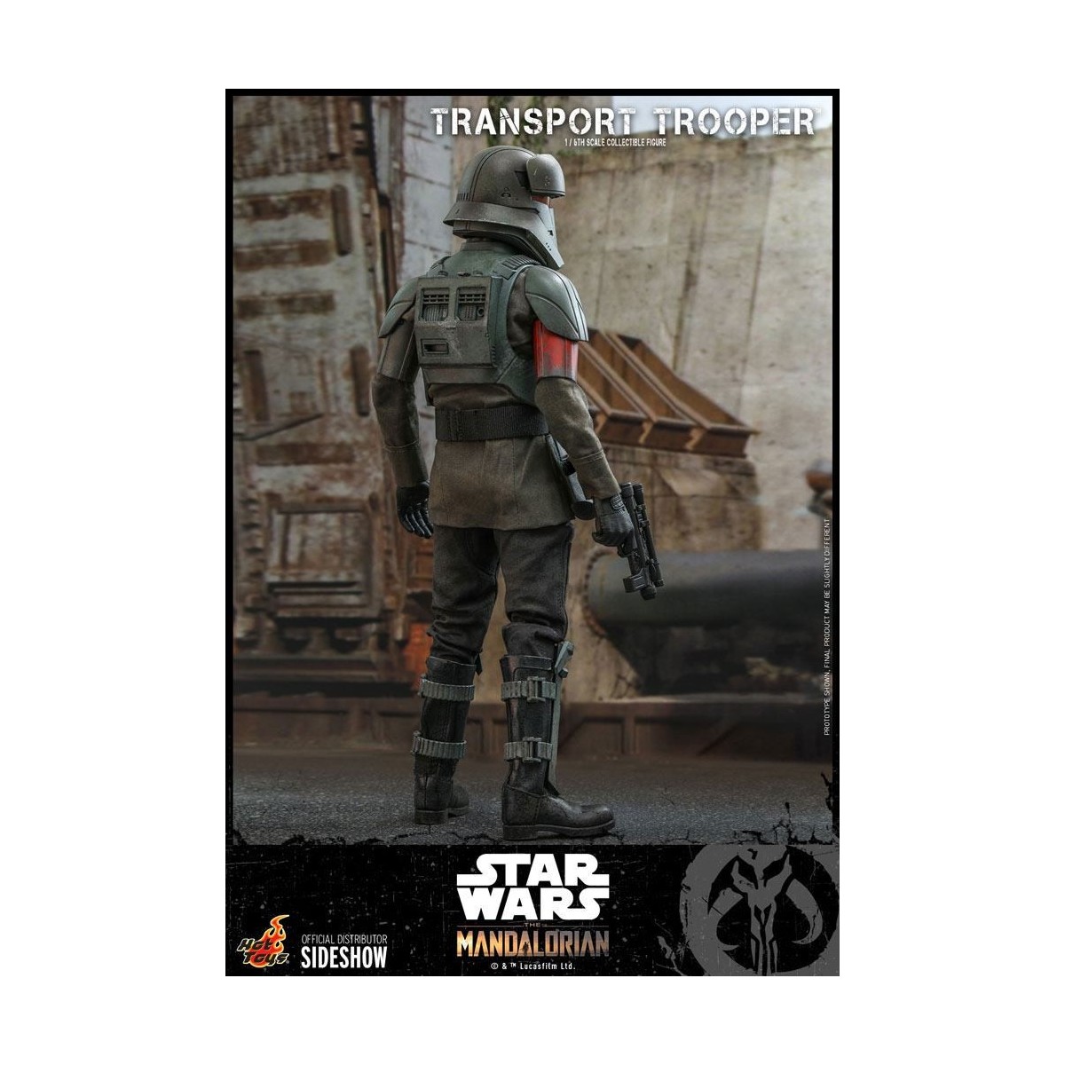 Juguetes calientes Star Wars - El Mandalorian - Soldado de transporte 1/6