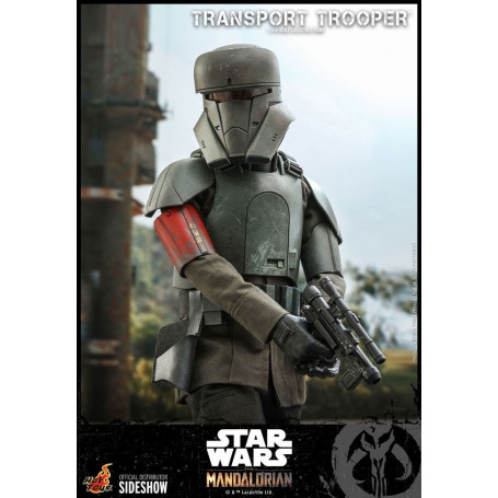 Juguetes calientes Star Wars - El Mandalorian - Soldado de transporte 1/6