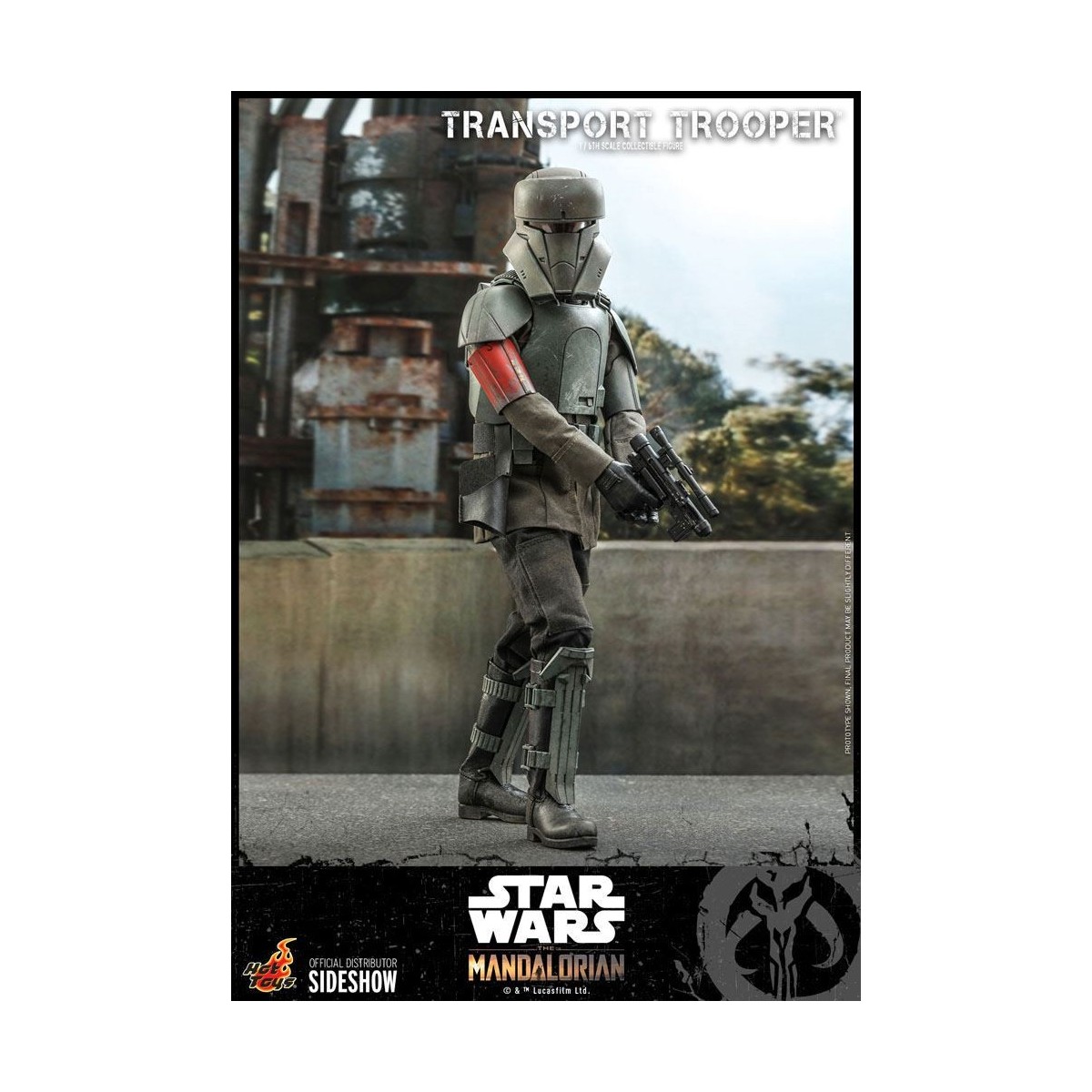 Juguetes calientes Star Wars - El Mandalorian - Soldado de transporte 1/6